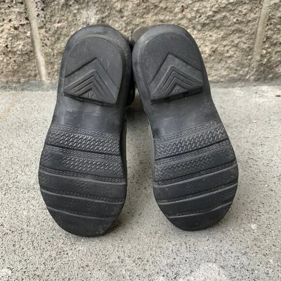 HUNTER Original Rain Boots US 2 EU 32 Big Kids Black High Gum Boot Rubber - Picture 7 of 15